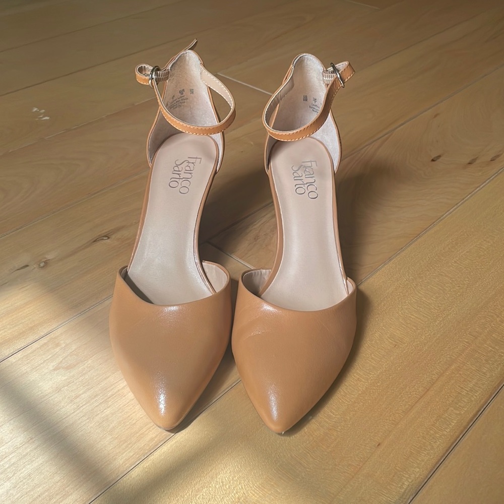 Franko Sarto Brown Heels - Picture 1 of 5